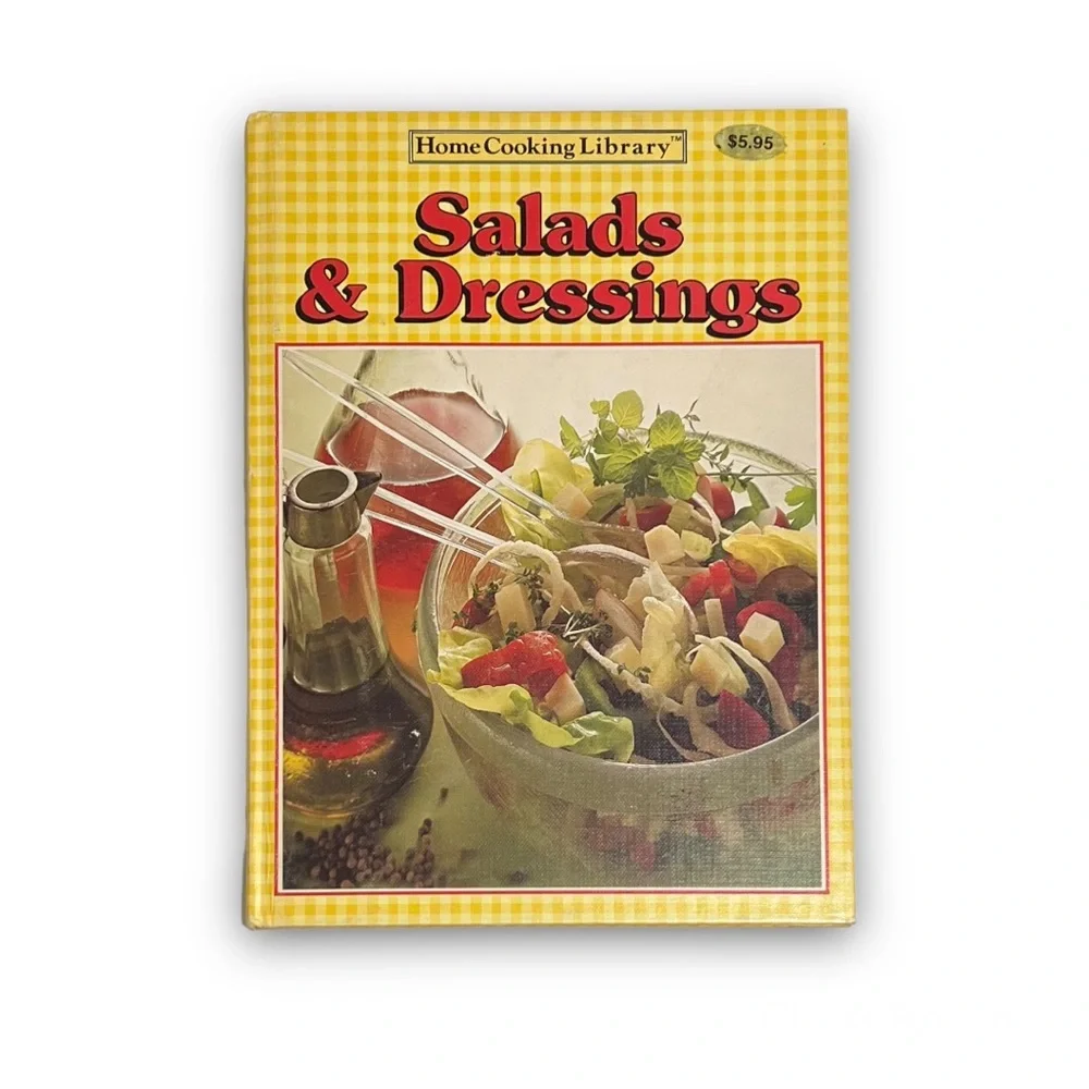 Salads and Dressings Cookbook Home Cooking Library Vintage Modern Publishing